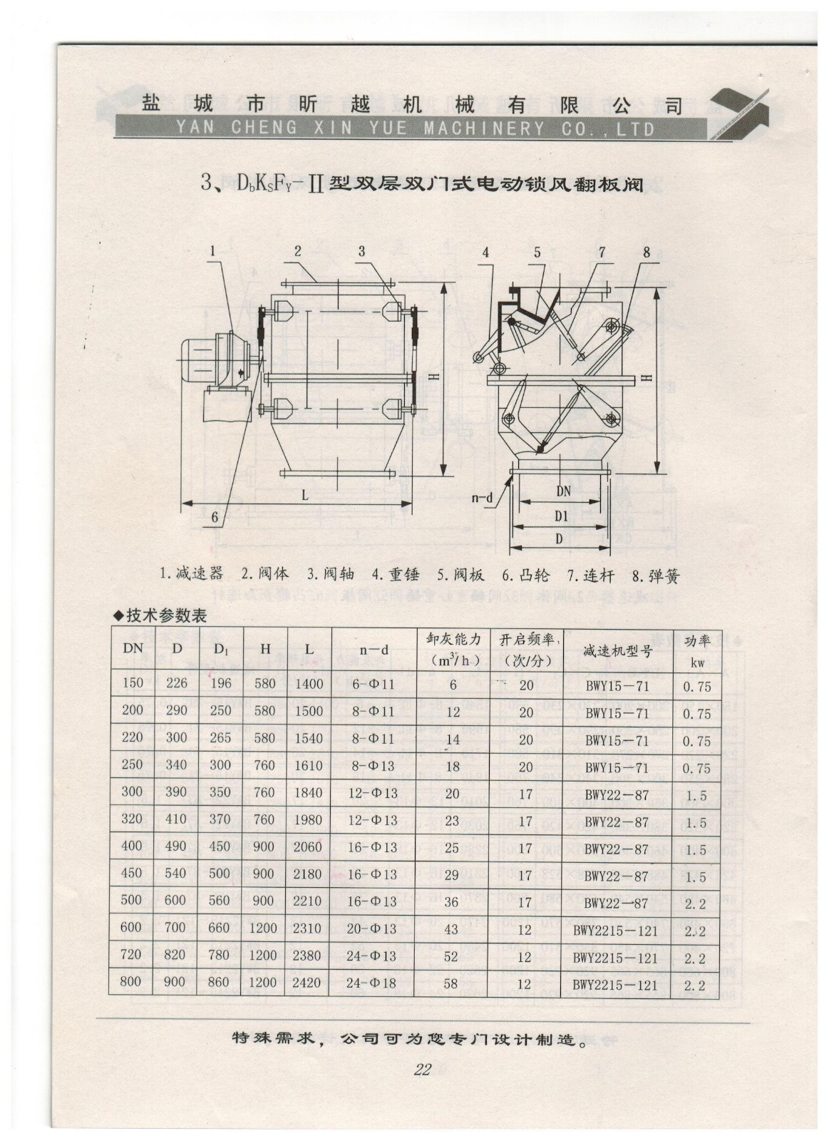 3、DbKsFy-II型雙層雙門式電動鎖風翻板閥.jpg