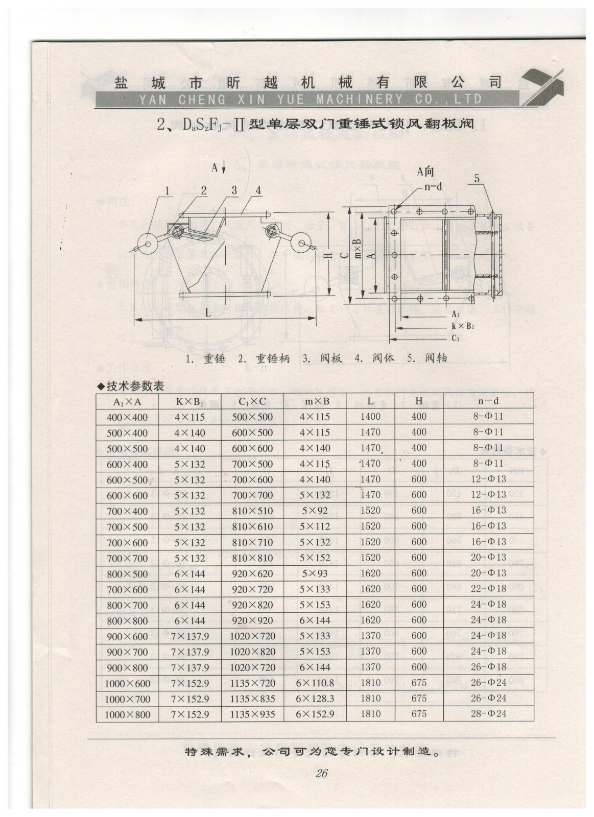 2、DaSzFj-II型單層雙門重錘式鎖風(fēng)翻板閥.jpg